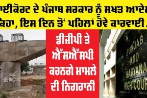 NHAI: ਹਾਈਕੋਰਟ ਨੇ ਪੰਜਾਬ ਸਰਕਾਰ ਨੂੰ ਦਿੱਤੇ ਸਖ਼ਤ ਆਦੇਸ਼, ਪੜ੍ਹੋ ਪੂਰਾ ਮਾਮਲਾ