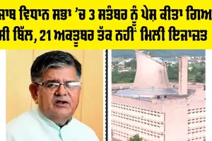Governor of Punjab: ‘ਨਜਾਇਜ਼ ਪਲਾਟਾਂ’ ਨੂੰ ਐੱਨਓਸੀ ਦੇਣ ਵਾਲੇ ਬਿੱਲ ਨੂੰ ਹੀ ਰਾਜਪਾਲ ਤੋਂ ਨਹੀਂ ਮਿਲੀ ‘ਐੱਨਓਸੀ’