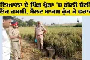 Punjab Panchayat Elections: ਪਟਿਆਲਾ ਦੇ ਪਿੰਡ ਖੁੱਡਾ ’ਚ ਗੋਲੀ ਚੱਲੀ, ਇੱਕ ਜਖ਼ਮੀ, ਬੈਲਟ ਬਾਕਸ ਚੁੱਕ ਕੇ ਫਰਾਰ