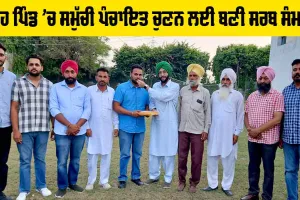 Punjab Panchayat Elections: ਇਹ ਪਿੰਡ ’ਚ ਸਮੁੱਚੀ ਪੰਚਾਇਤ ਚੁਣਨ ਲਈ ਬਣੀ ਸਰਬ ਸੰਮਤੀ