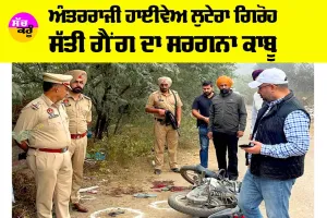 Punjab News: ਅੰਤਰਰਾਜੀ ਹਾਈਵੇਅ ਲੁਟੇਰਾ ਗਿਰੋਹ ਸੱਤੀ ਗੈਂਗ ਦਾ ਸਰਗਨਾ ਕਾਬੂ