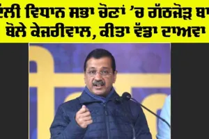 Arvind Kejriwal: ਦਿੱਲੀ ਵਿਧਾਨ ਸਭਾ ਚੋਣਾਂ ’ਚ ਗਠਜੋਡ਼ ਬਾਰੇ ਅਰਵਿੰਦ ਕੇਜਰੀਵਾਲ ਦਾ ਵੱਡਾ ਬਿਆਨ, ਜਾਣੋ