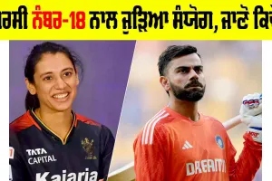 Smriti vs Virat: ਕ੍ਰਿਕੇਟ ’ਚ ਜਰਸੀ ਨੰਬਰ-18 ਨਾਲ ਜੁੜਿਆ ਸੰਯੋਗ, ਜਾਣੋ ਕਿਵੇਂ
