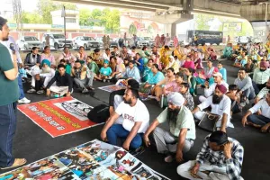Teachers Protest: ਮੀਟਿੰਗ ਨਾ ਹੋਣ ਤੋਂ ਖਫ਼ਾ ਕੱਚੇ ਅਧਿਆਪਕਾਂ ਨੇ ਮੁੜ ਫ਼ਿਰੋਜ਼ਪੁਰ ਰੋਡ ਕੀਤਾ ਜਾਮ