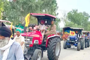 Land Pooling Policy Punjab: ਲੈਂਡ ਪੂਲਿੰਗ ਪਾਲਿਸੀ ਖਿਲਾਫ ਕਿਰਤੀ ਕਿਸਾਨ ਯੂਨੀਅਨ ਵੱਲੋਂ ਵਿਸ਼ਾਲ ਟਰੈਕਟਰ ਮਾਰਚ