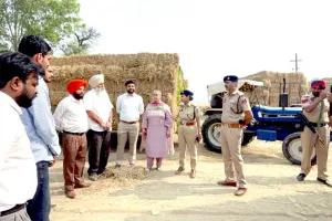 Stubble Management: ਡੀਸੀ ਅਤੇ ਐਸਐਸਪੀ ਵੱਲੋਂ ਪਰਾਲੀ ਪ੍ਰਬੰਧਨ ਨੂੰ ਲੈ ਕੇ ਵੱਖ-ਵੱਖ ਪਿੰਡਾਂ ਅਤੇ ਪਰਾਲੀ ਡੰਪਾਂ ਦਾ ਦੌਰਾ