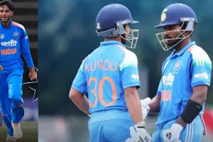 Under-19 Asia Cup ਦੇਵੇਂਦਰਨ ਅਤੇ ਕਨਿਸ਼ਕ ਦੀ ਦਮਦਾਰ ਗੇਂਦਬਾਜ਼ੀ , ਭਾਰਤ ਨੇ ਪਾਕਿਸਤਾਨ ਨੂੰ 90 ਦੌੜਾਂ ਨਾਲ ਹਰਾਇਆ