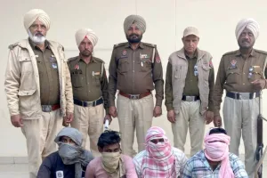 Heroin Seized: ਪੁਲਿਸ ਨੇ 10 ਗ੍ਰਾਮ ਹੈਰੋਇਨ ਸਮੇਤ 4 ਨੌਜਵਾਨਾਂ ਨੂੰ ਕੀਤਾ ਕਾਬੂ