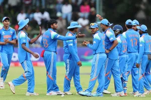 India U19 World Cup Winner: ਇੰਗਲੈਂਡ ਨੂੰ ਹਰਾ ਕੇ ਭਾਰਤ ਛੇਵੀਂ ਵਾਰ ਬਣਿਆ ਵਿਸ਼ਵ ਚੈਂਪੀਅਨ,ਕਨਿਸ਼ਕ ਚੌਹਾਨ ਨੇ ਦੋ ਵਿਕਟਾਂ ਲਈਆਂ