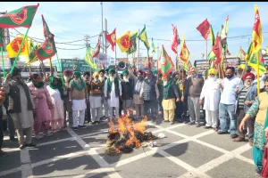 Nationwide Strike India: ਦੇਸ਼ ਵਿਆਪੀ ਹੜਤਾਲ ਤਹਿਤ ਪਾਤੜਾਂ ’ਚ ਵਿਸ਼ਾਲ ਰੋਸ ਪ੍ਰਦਰਸ਼ਨ, ਮੋਦੀ ਤੇ ਟਰੰਪ ਦੇ ਫੂਕੇ ਪੁਤਲੇ