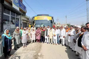 Jalalabad News: ਮੁੱਖ ਮੰਤਰੀ ਤੀਰਥ ਯਾਤਰਾ ਸਕੀਮ ਤਹਿਤ ਵਿਧਾਇਕ ਜਗਦੀਪ ਕੰਬੋਜ ਗੋਲਡੀ ਵੱਲੋਂ ਸ਼ਰਧਾਲੂਆਂ ਦੀ ਬੱਸ ਰਵਾਨਾ