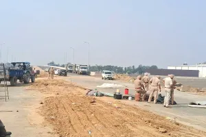 Bharatmala Project Latest News: ਭਾਰਤਮਾਲਾ ਪ੍ਰੋਜੈਕਟ ਦਾ ਵਿਰੋਧ, ਪ੍ਰਦਰਸ਼ਨਕਾਰੀਆਂ ਨੂੰ ਪੁਲਿਸ ਨੇ ਧਰਨਾ ਸਥਾਨ ਤੋਂ ਹਟਾਇਆ