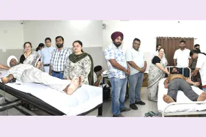 Badshahpur News: ਡੀ. ਏ. ਵੀ. ਸਕੂਲ ਬਾਦਸ਼ਾਹਪੁਰ ਦੇ ਸਥਾਪਨਾ ਦਿਵਸ ਮੌਕੇ ਲਗਾਇਆ ਖ਼ੂਨਦਾਨ ਕੈਂਪ