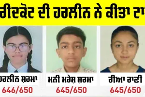 PSEB 10th Result: ਫਰੀਦਕੋਟ ਦੀ ਹਰਲੀਨ ਨੇ ਕੀਤਾ ਟਾਪ, ਦੂਜੇ ਤੇ ਤੀਜੇ ਨੰਬਰ ’ਤੇ ਰਹੇ ਇਹ ਵਿਦਿਆਰਥੀ, ਵੇਖੋ ਸੂਚੀ