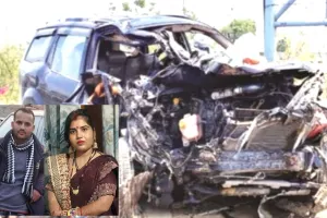 Road Accident: ਕਾਰ ਖੰਭੇ ’ਚ ਵੱਜਣ ਨਾਲ ਹਾਦਸੇ ’ਚ ਪਤੀ-ਪਤਨੀ ਦੀ ਮੌਤ, ਤਿੰਨ ਬੱਚੇ ਜ਼ਖ਼ਮੀ