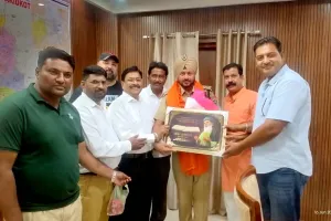 Faridkot New SSP Welcome: ਭਾਵਾਧਸ ਵੱਲੋਂ ਨਵ-ਨਿਯੁਕਤ ਐਸ.ਐਸ.ਪੀ. ਗੁਰਬੰਸ ਸਿੰਘ ਬੈਂਸ ਦਾ ਨਿੱਘਾ ਸਵਾਗਤ