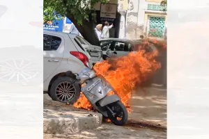 Faridkot News: ਅਦਾਲਤ ਦੀ ਪਾਰਕਿੰਗ ਵਿੱਚ ਖੜ੍ਹੀ ਐਕਟਿਵਾ ਨੂੰ ਲੱਗੀ ਅੱਗ, ਵੱਡਾ ਹਾਦਸਾ ਟਲਿਆ