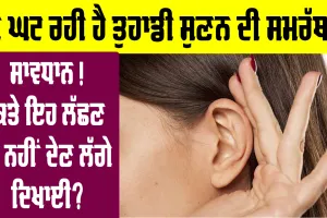 Health Tips: ਕੀ ਘਟ ਰਹੀ ਹੈ ਤੁਹਾਡੀ ਸੁਣਨ ਦੀ ਸਮਰੱਥਾ? 