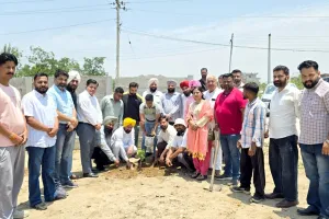 Tree Plantation: ਕੂੜੇ ਦੇ ਡੰਪ ਤੋਂ ਬਣੀ ਪਾਰਕ ’ਚ ਵਿਧਾਇਕ ਰਾਏ ਨੇ ਲਗਾਏ ਪੌਦੇ