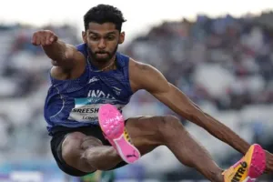 ਰਾਸ਼ਟਰਮੰਡਲ ਖੇਡਾਂ 2026 : ਸ਼੍ਰੀਸ਼ੰਕਰ ਨੇ ਲੰਬੀ ਛਾਲ 'ਚ ਜਿੱਤਿਆ ਚਾਂਦੀ ਦਾ ਤਗਮਾ, ਐਥਲੈਟਿਕਸ 'ਚ ਭਾਰਤ ਦੀ ਚਮਕ ਬਰਕਰਾਰ