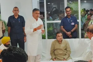 Delhi-Mumbai Expressway ਦਾ ਨਿਰੀਖਣ ਕਰਦੇ ਹੋਏ ਮੱਧ ਪ੍ਰਦੇਸ਼ ਦੇ ਮੰਦਸੌਰ ਪਹੁੰਚੇ ਨਿਤਿਨ ਗਡਕਰੀ