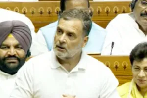 Parliament News: ਲੋਕ ਸਭਾ ’ਚ ਰਾਹੁਲ ਗਾਂਧੀ ਦੇ ਭਾਸ਼ਣ ’ਤੇ ਦੋ ਵਾਰ ਹੰਗਾਮਾ
