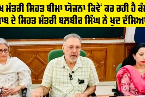 Health Insurance: ਮੁੱਖ ਮੰਤਰੀ ਸਿਹਤ ਯੋਜਨਾ ਦੇ 50.3 ਲੱਖ ਤੋਂ ਵੱਧ ਈ-ਸਿਹਤ ਕਾਰਡ ਜਾਰੀ : ਸਿਹਤ ਮੰਤਰੀ