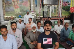 ਪਵਿੱਤਰ ਐਮਐਸਜੀ ਅਵਤਾਰ ਮਹੀਨੇ ਦੀ ਖੁਸ਼ੀ ਹੋਈ ਨਾਮ ਚਰਚਾ ਦੌਰਾਨ ਸਾਧ-ਸੰਗਤ ਨੇ ਗਾਇਆ ਗੁਰੂਜੱਸ