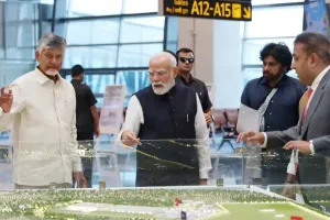 Bhogapuram Airport: PM ਨੇ ਭੋਗਪੁਰਮ ਵਿਖੇ ਅੱਲੂਰੀ ਸੀਤਾਰਾਮ ਰਾਜੂ ਅੰਤਰਰਾਸ਼ਟਰੀ ਹਵਾਈ ਅੱਡੇ ਦਾ ਕੀਤਾ ਉਦਘਾਟਨ