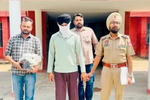 Crime News: 522 ਗ੍ਰਾਮ ਹੈਰੋਇਨ ਤੇ 9 ਐਮਐਮ ਪਸਤੌਲ ਸਮੇਤ ਨਸ਼ਾ ਤਸਕਰ ਕਾਬੂ