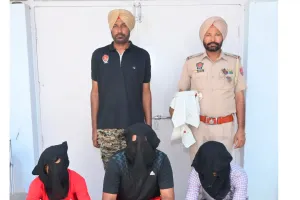 Faridkot News: 180 ਗ੍ਰਾਮ ਹੈਰੋਇਨ, ਗਲੌਕ ਪਸਤੌਲ ਤੇ 5 ਜ਼ਿੰਦਾ ਰੌਂਦ ਸਮੇਤ 3 ਗ੍ਰਿਫਤਾਰ