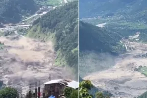 Nepal Flood: ਨੇਪਾਲ ’ਚ ਹੜ੍ਹ ਨੇ ਮਚਾਈ ਤਬਾਹੀ, ਚੀਨ ਸਰਹੱਦ ’ਤੇ ਖੜ੍ਹੇ 500 ਤੋਂ ਵੱਧ ਕੰਟੇਨਰ ਵਹਾਏ