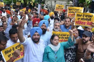 AAP Punjab: 1984 ਦੇ ਸਿੱਖ ਵਿਰੋਧੀ ਦੰਗਿਆਂ ਦੇ ਦੋਸ਼ੀ ਸੱਜਣ ਕੁਮਾਰ ਨੂੰ ਸ਼ਰਧਾਂਜਲੀ ਦੇਣ ਵਾਲੇ ਭਾਜਪਾ ਆਗੂਆਂ ਖ਼ਿਲਾਫ਼ ਆਮ ਆਦਮੀ ਪਾਰਟੀ ਦਾ ਪੂਰੇ ਪੰਜਾਬ ਵਿੱਚ ਪ੍ਰਦਰਸ਼ਨ