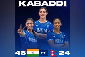 Asian Games 2026 Kabaddi: ਏਸ਼ੀਅਨ ਖੇਡਾਂ 2026: ਭਾਰਤੀ ਮਹਿਲਾ ਕਬੱਡੀ ਟੀਮ ਨੇਪਾਲ ਨੂੰ ਹਰਾ ਕੇ ਫਾਈਨਲ ’ਚ ਪਹੁੰਚੀ