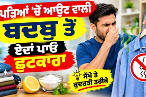 Home Tips: ਕੱਪੜਿਆਂ ’ਚੋਂ ਆਉਣ ਵਾਲੀ ਬਦਬੂ ਤੋਂ ਏਦਾਂ ਪਾਓ ਛੁਟਕਾਰਾ