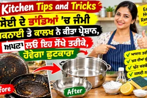 Kitchen Tips and Tricks: ਰਸੋਈ ਦੇ ਭਾਂਡਿਆਂ ’ਚ ਜੰਮੀ ਚਿਕਨਾਈ ਤੇ ਕਾਲਖ ਨੇ ਕੀਤਾ ਪ੍ਰੇਸ਼ਾਨ, ਅਪਣਾ ਲਓ ਇਹ ਸੌਖੇ ਤਰੀਕੇ, ਹੋਵੇਗਾ ਛੁਟਕਾਰਾ