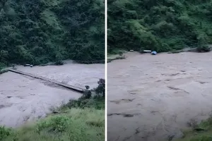 Nepal Flood Update: ਕਾਲੀਗੰਡਕੀ ਨਦੀ ਭਿਆਨਕ ਹੜ੍ਹ, ਸਯਾਂਗਜਾ-ਗੁਲਮੀ ਨੂੰ ਜੋੜਨ ਵਾਲਾ ਪੁਲ ਰੁੜ੍ਹਿਆ