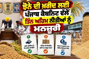 Punjab Cabinet Decisions: ਝੋਨੇ ਦੀ ਖ਼ਰੀਦ ਲਈ ਪੰਜਾਬ ਕੈਬਨਿਟ ਵੱਲੋਂ ਤਿੰਨ ਅਹਿਮ ਨੀਤੀਆਂ ਨੂੰ ਮਨਜ਼ੂਰੀ