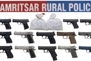 Amritsar Police Drug Smuggling: ਅੰਮ੍ਰਿਤਸਰ ਪੁਲਿਸ ਵੱਲੋਂ ਨਸ਼ਾ ਤੇ ਹਥਿਆਰ ਤਸਕਰੀ ਨੈੱਟਵਰਕ ਦਾ ਪਰਦਾਫਾਸ਼, 7 ਮੁਲਜ਼ਮ ਗ੍ਰਿਫ਼ਤਾਰ