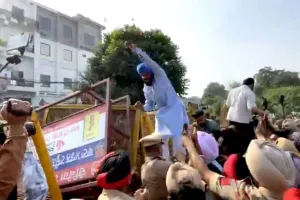 CBI Raid Punjab: ਸੀਬੀਆਈ ਛਾਪੇ ਦੇ ਵਿਰੋਧ ’ਚ ‘ਆਪ’ ਵੱਲੋਂ ਪ੍ਰਦਰਸ਼ਨ
