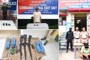 Manipur Terrorists Arrested: ਮਣੀਪੁਰ ਵਿੱਚ ਦੋ ਅੱਤਵਾਦੀ ਗ੍ਰਿਫ਼ਤਾਰ, ਹਥਿਆਰ ਅਤੇ ਹੋਰ ਸਮੱਗਰੀ ਬਰਾਮਦ