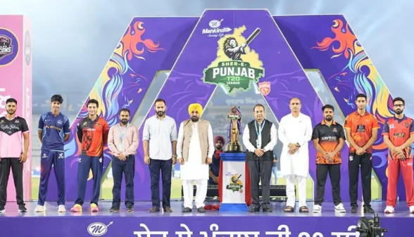 Sher-e-Punjab T20 Cricket League: ਮੁੱਖ ਮੰਤਰੀ ਭਗਵੰਤ ਸਿੰਘ ਮਾਨ ਨੇ ਪੰਜਾਬ ਦੀ ਪਹਿਲੀ ਸ਼ੇਰ-ਏ-ਪੰਜਾਬ ਟੀ-20 ਕ੍ਰਿਕਟ ਲੀਗ ਦਾ ਕੀਤਾ ਉਦਘਾਟਨ; ਕਿਹਾ, ਇਹ ਲੀਗ ਪੰਜਾਬ ਦੀ ਕ੍ਰਿਕਟ ਪ੍ਰਤਿਭਾ ਨੂੰ ਨਿਖਾਰੇਗੀ