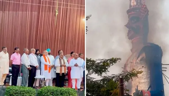Punjab Dussehra News: ਗ੍ਰਹਿ ਮੰਤਰੀ ਅਮਿਤ ਸ਼ਾਹ ਨੇ ਲੁਧਿਆਣਾ ਵਿੱਚ ਨਸ਼ਾ ਰੂਪੀ ਰਾਵਣ ਦਾ ਪੁਤਲਾ ਸਾੜਿਆ