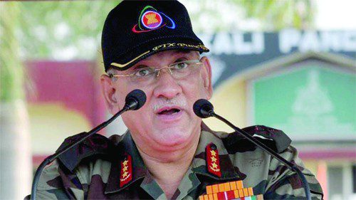 ਪਾਕਿ ਲੈ ਲਵੇਗਾ ਕਸ਼ਮੀਰ, ਇਹ ਸਿਰਫ਼ ਹਵਾਈ ਮਹਿਲ : ਜਨਰਲ ਰਾਵਤ