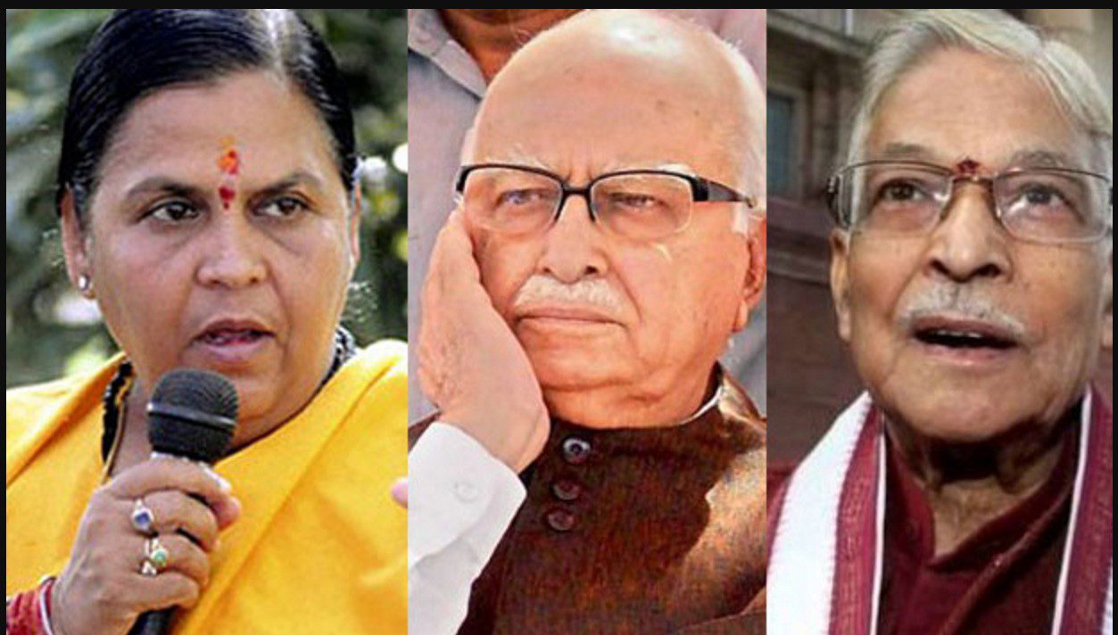 ਬਾਬਰੀ ਮਸਜਿਦ : ਅਡਵਾਨੀ, ਜੋਸ਼ੀ ਉਮਾ ਖਿਲਾਫ਼ ਮੁਕੱਦਮਾ ਚੱਲੇਗਾ