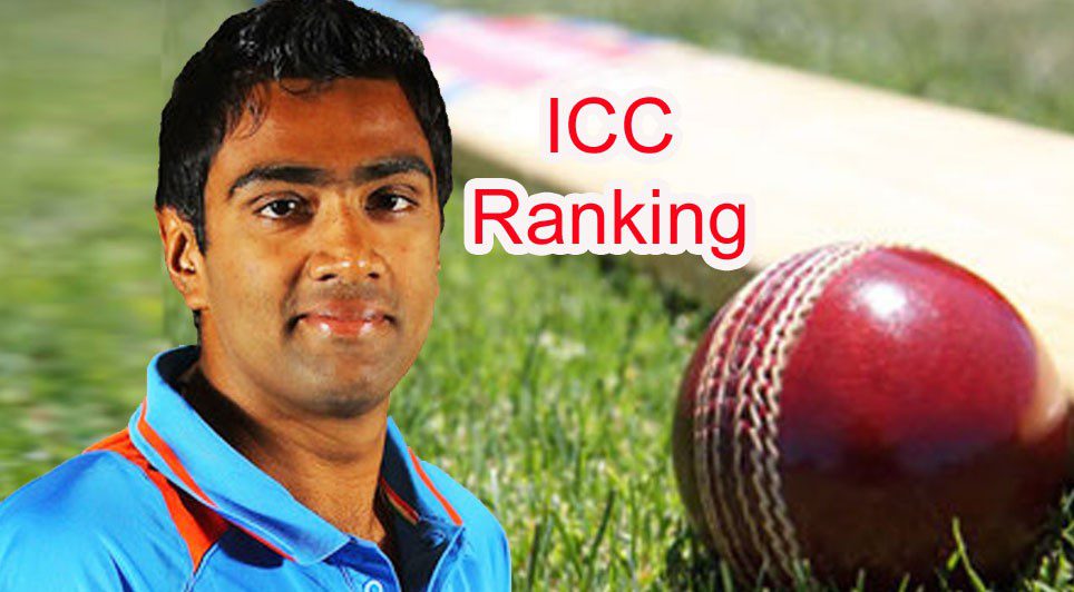 ਅਸ਼ਵਿਨ ਆਈਸੀਸੀ ਰੈਂਕਿੰਗ ‘ਚ ਤੀਜੇ ਸਥਾਨ ‘ਤੇ ਖਿਸਕੇ