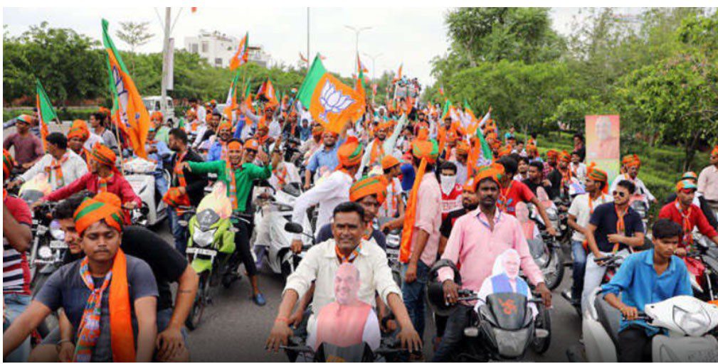 ਜੈਪੁਰ ਪਹੁੰਚੇ ਅਮਿਤ ਸ਼ਾਹ ਦਾ ਭਰਵਾਂ ਸਵਾਗਤ