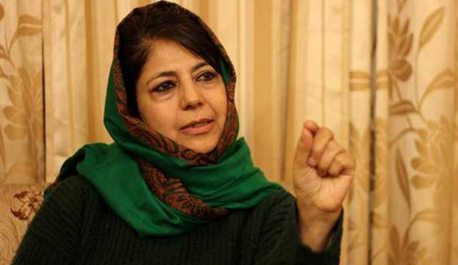 ਕਸ਼ਮੀਰ ‘ਚ ਚੀਨ ਨੇ ਵੀ ਹੱਥ ਪਾਇਆ : ਮਹਿਬੂਬਾ