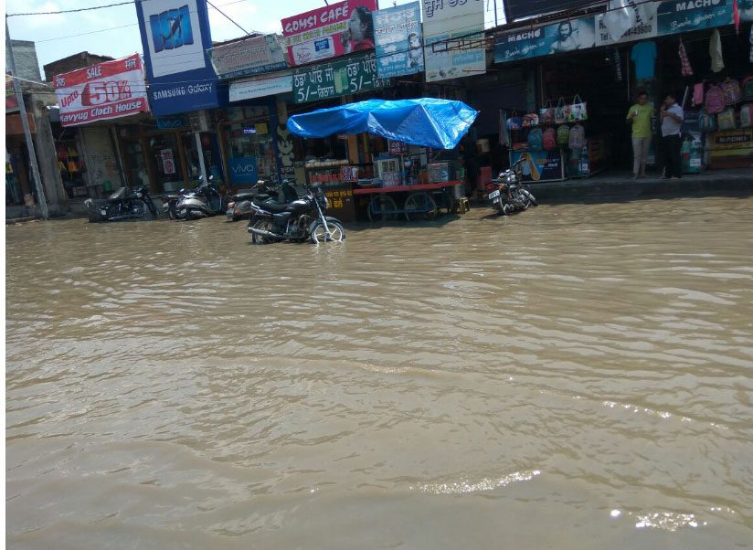 ਥੋੜ੍ਹਾ ਸਮਾਂ ਪਏ ਮੀਂਹ ਨੇ ਸੰਗਰੂਰ ਵਾਸੀਆਂ ਲਈ ਖੜ੍ਹੀਆਂ ਕੀਤੀਆਂ ਮੁਸੀਬਤਾਂ