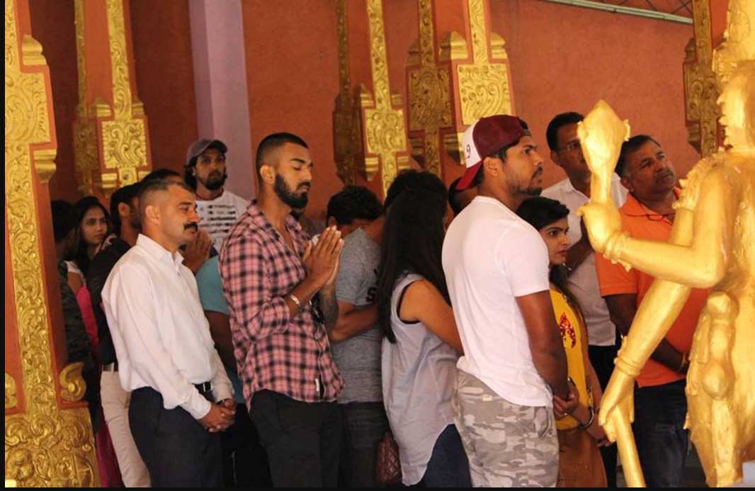 ਅਸ਼ੋਕ ਵਾਟਿਕਾ ਘੁੰਮਣ ਗਈ ਭਾਰਤੀ ਟੀਮ